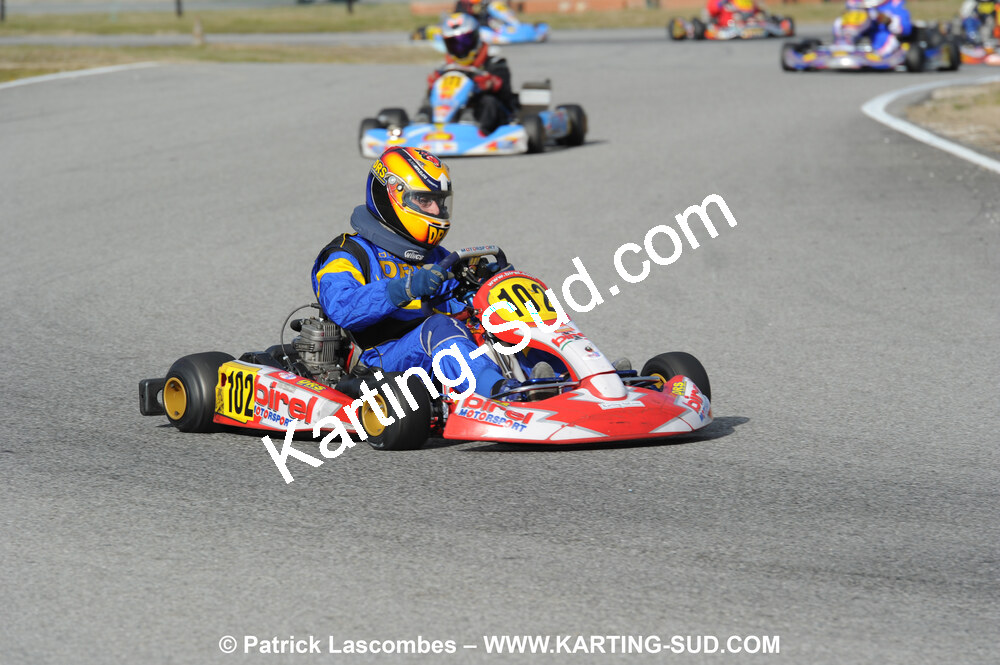 21/02/2010 : 1ère manche du Trophée Vincent Sanchez à Lavelanet (photos Patrick Lascombes) 2010 — karting