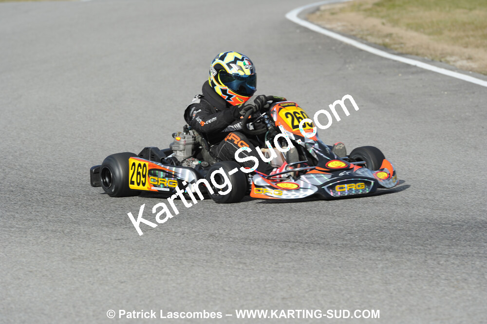 21/02/2010 : 1ère manche du Trophée Vincent Sanchez à Lavelanet (photos Patrick Lascombes) 2010 — karting