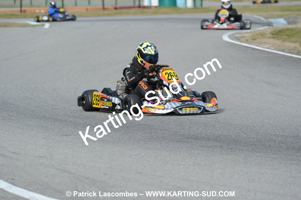 21/02/2010 : 1ère manche du Trophée Vincent Sanchez à Lavelanet (photos Patrick Lascombes) 2010 — karting