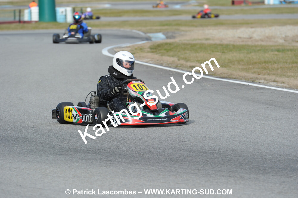 21/02/2010 : 1ère manche du Trophée Vincent Sanchez à Lavelanet (photos Patrick Lascombes) 2010 — karting
