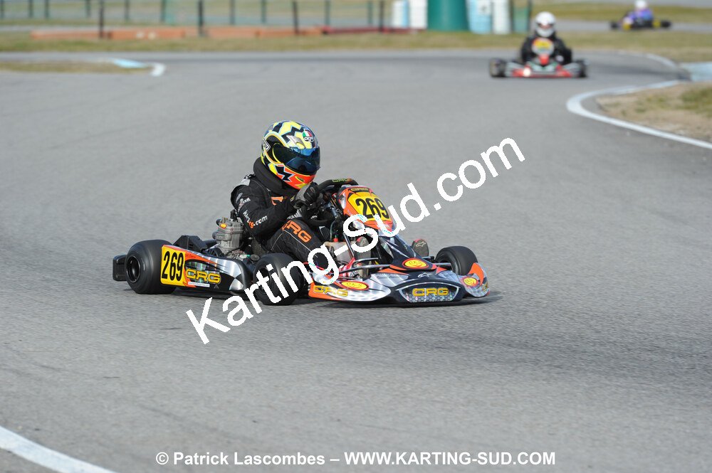 21/02/2010 : 1ère manche du Trophée Vincent Sanchez à Lavelanet (photos Patrick Lascombes) 2010 — karting