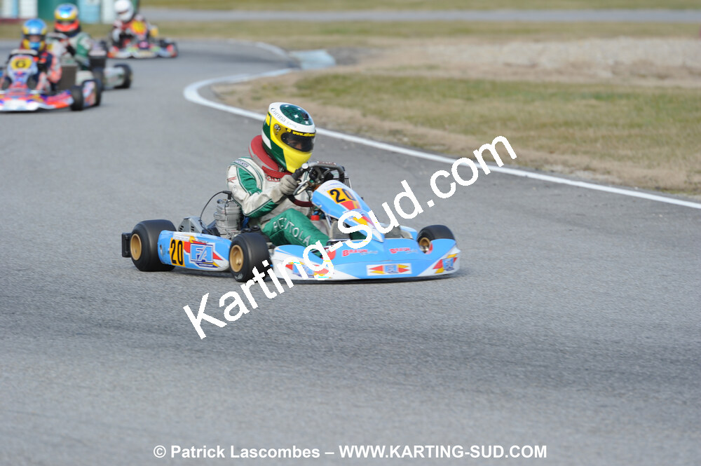 21/02/2010 : 1ère manche du Trophée Vincent Sanchez à Lavelanet (photos Patrick Lascombes) 2010 — karting