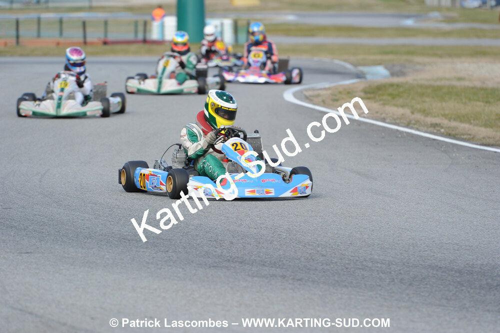 21/02/2010 : 1ère manche du Trophée Vincent Sanchez à Lavelanet (photos Patrick Lascombes) 2010 — karting