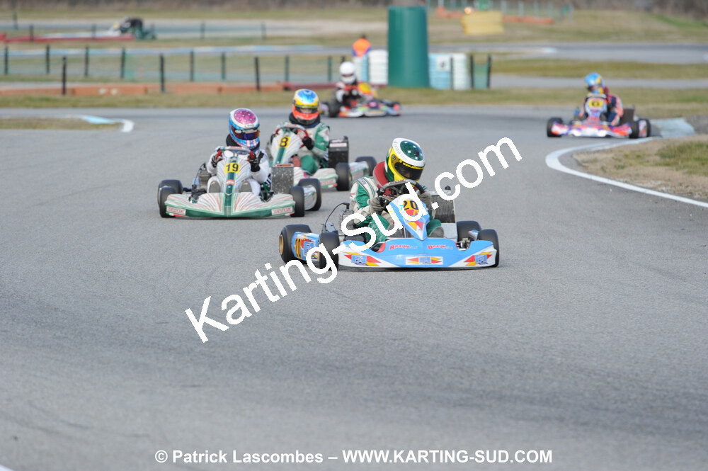 21/02/2010 : 1ère manche du Trophée Vincent Sanchez à Lavelanet (photos Patrick Lascombes) 2010 — karting