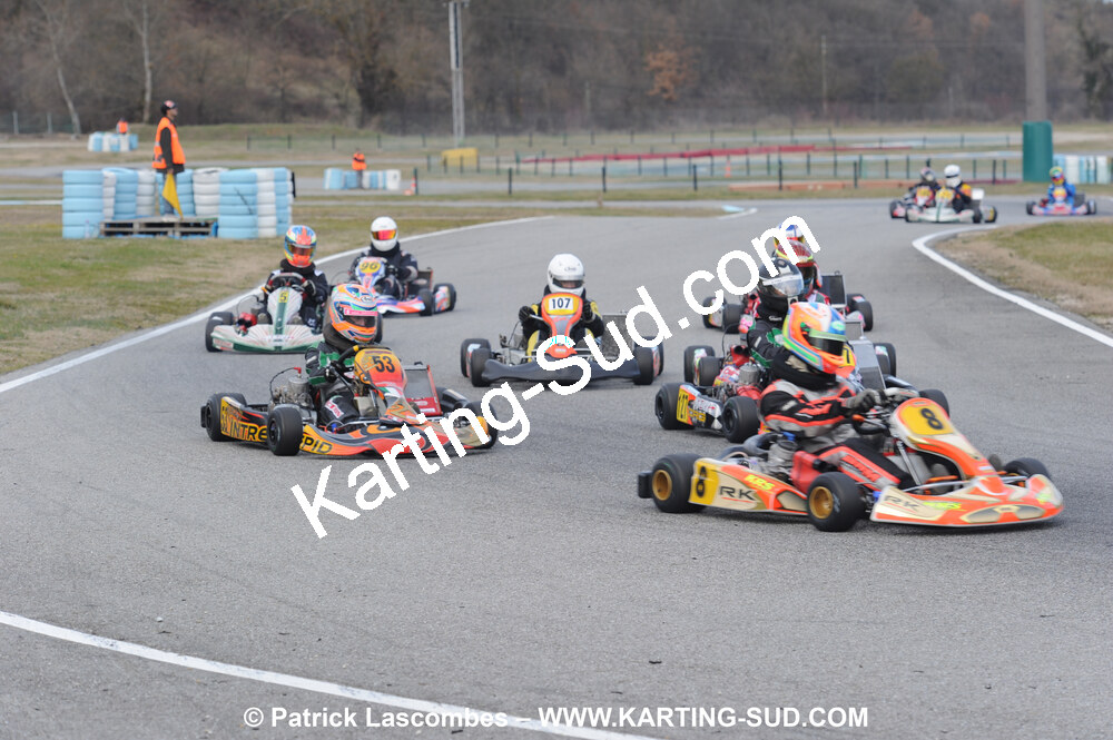 21/02/2010 : 1ère manche du Trophée Vincent Sanchez à Lavelanet (photos Patrick Lascombes) 2010 — karting