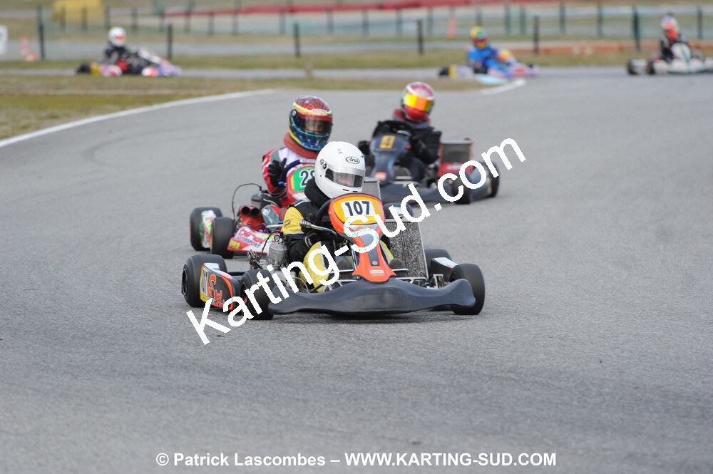 21/02/2010 : 1ère manche du Trophée Vincent Sanchez à Lavelanet (photos Patrick Lascombes) 2010 — karting