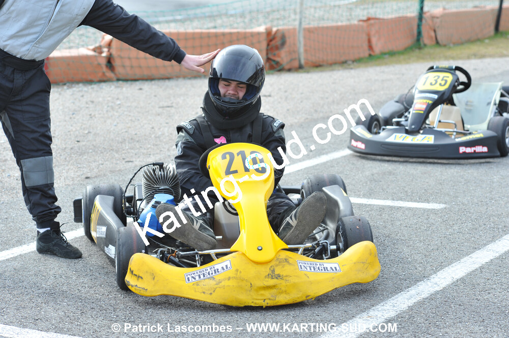 21/02/2010 : 1ère manche du Trophée Vincent Sanchez à Lavelanet (photos Patrick Lascombes) 2010 — karting