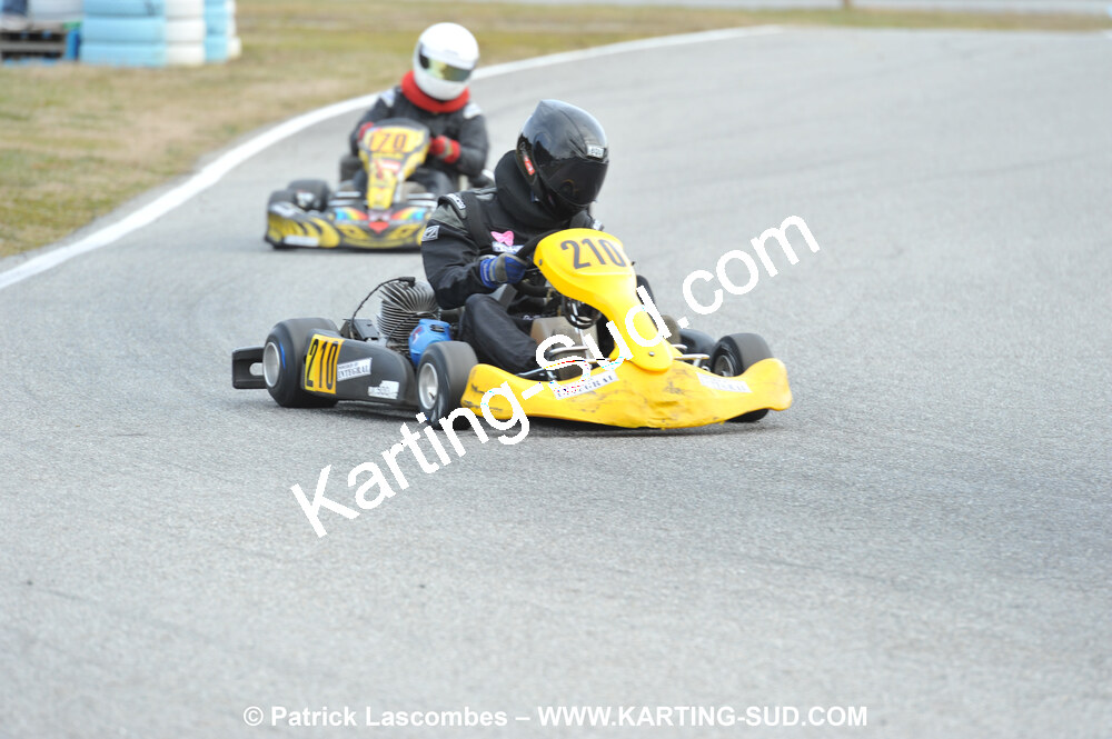 21/02/2010 : 1ère manche du Trophée Vincent Sanchez à Lavelanet (photos Patrick Lascombes) 2010 — karting