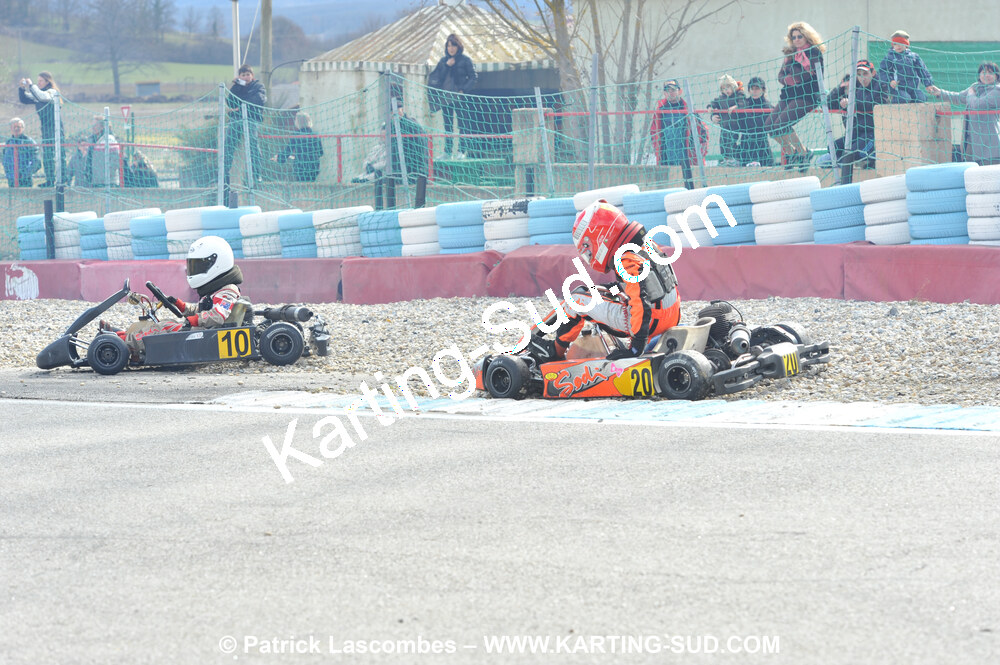 21/02/2010 : 1ère manche du Trophée Vincent Sanchez à Lavelanet (photos Patrick Lascombes) 2010 — karting