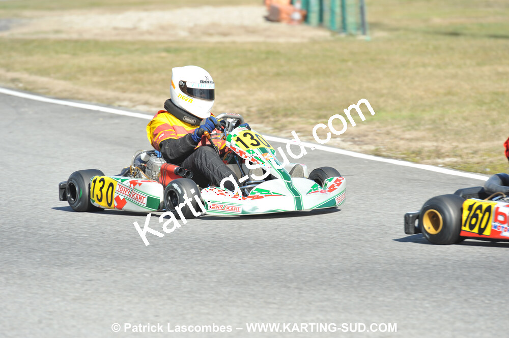21/02/2010 : 1ère manche du Trophée Vincent Sanchez à Lavelanet (photos Patrick Lascombes) 2010 — karting