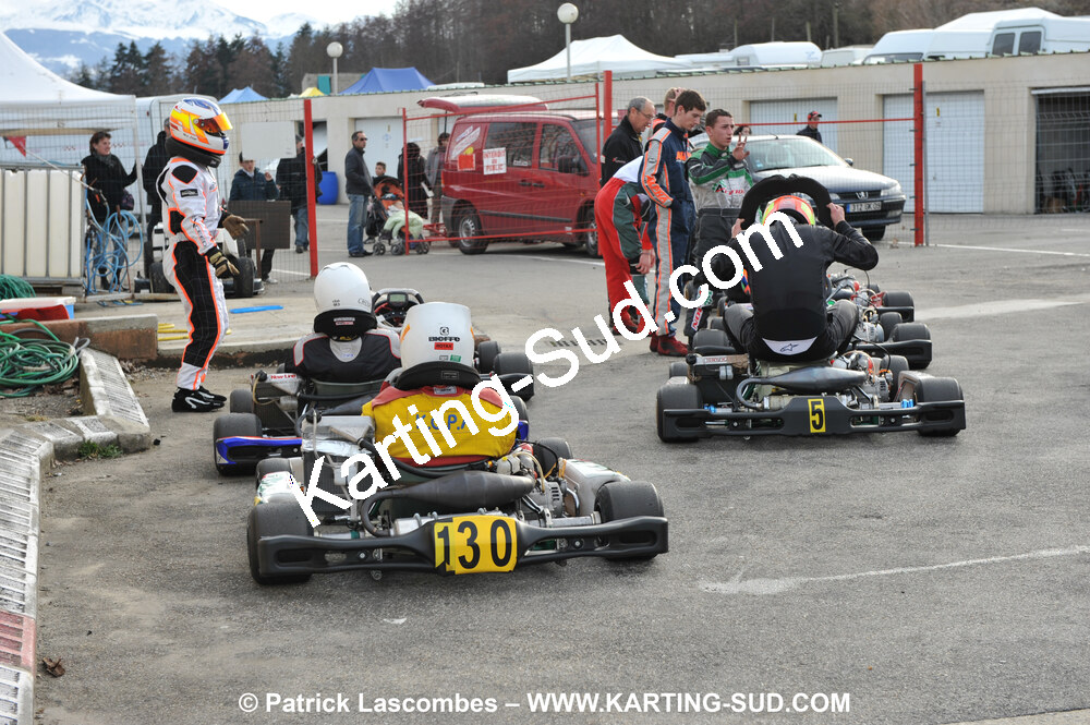21/02/2010 : 1ère manche du Trophée Vincent Sanchez à Lavelanet (photos Patrick Lascombes) 2010 — karting