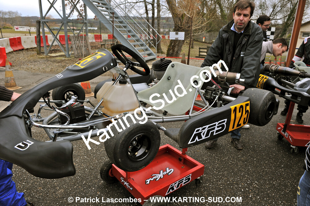 27/02/2010 : Essais du KFS125 à Layrac (photos Patrick Lascombes) 2010 — karting