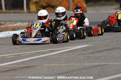 07/03/2010 : 1ère manche du Championnat du Sud 2010 à Lavelanet (photos Antoine Camblor) 2010 — karting