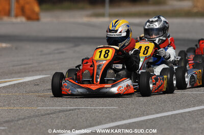 07/03/2010 : 1ère manche du Championnat du Sud 2010 à Lavelanet (photos Antoine Camblor) 2010 — karting