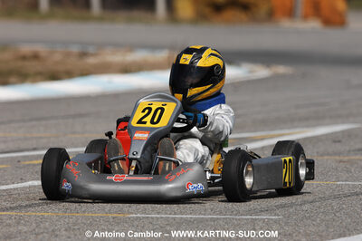 07/03/2010 : 1ère manche du Championnat du Sud 2010 à Lavelanet (photos Antoine Camblor) 2010 — karting