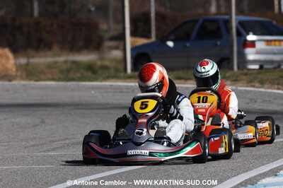 07/03/2010 : 1ère manche du Championnat du Sud 2010 à Lavelanet (photos Antoine Camblor) 2010 — karting