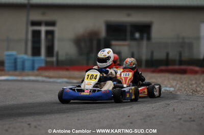 07/03/2010 : 1ère manche du Championnat du Sud 2010 à Lavelanet (photos Antoine Camblor) 2010 — karting