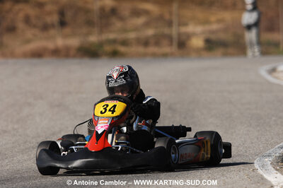 07/03/2010 : 1ère manche du Championnat du Sud 2010 à Lavelanet (photos Antoine Camblor) 2010 — karting