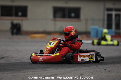 07/03/2010 : 1ère manche du Championnat du Sud 2010 à Lavelanet (photos Antoine Camblor) 2010 — karting
