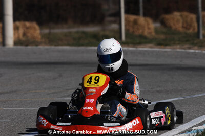 07/03/2010 : 1ère manche du Championnat du Sud 2010 à Lavelanet (photos Antoine Camblor) 2010 — karting