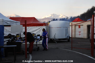 07/03/2010 : 1ère manche du Championnat du Sud 2010 à Lavelanet (photos Antoine Camblor) 2010 — karting
