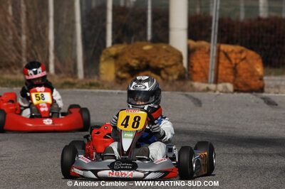 07/03/2010 : 1ère manche du Championnat du Sud 2010 à Lavelanet (photos Antoine Camblor) 2010 — karting