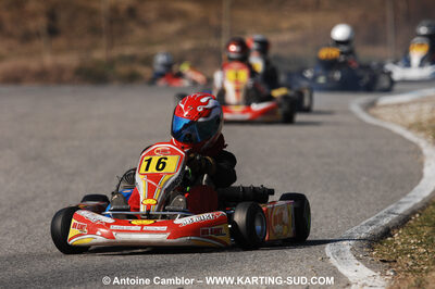 07/03/2010 : 1ère manche du Championnat du Sud 2010 à Lavelanet (photos Antoine Camblor) 2010 — karting