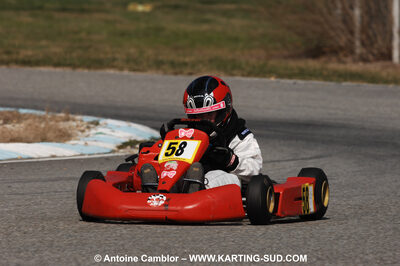 07/03/2010 : 1ère manche du Championnat du Sud 2010 à Lavelanet (photos Antoine Camblor) 2010 — karting