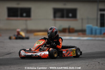 07/03/2010 : 1ère manche du Championnat du Sud 2010 à Lavelanet (photos Antoine Camblor) 2010 — karting