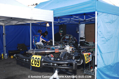 07/03/2010 : 1ère manche du Championnat du Sud 2010 à Lavelanet (photos Antoine Camblor) 2010 — karting