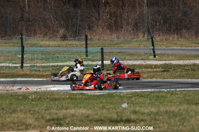 07/03/2010 : 1ère manche du Championnat du Sud 2010 à Lavelanet (photos Antoine Camblor) 2010 — karting