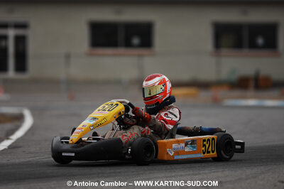 07/03/2010 : 1ère manche du Championnat du Sud 2010 à Lavelanet (photos Antoine Camblor) 2010 — karting