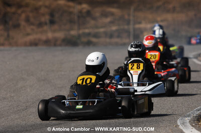 07/03/2010 : 1ère manche du Championnat du Sud 2010 à Lavelanet (photos Antoine Camblor) 2010 — karting