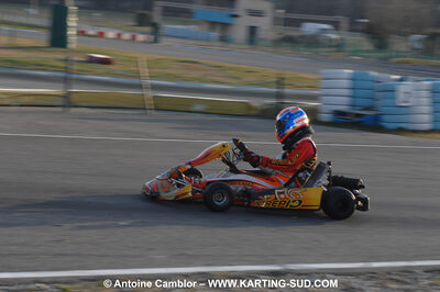 07/03/2010 : 1ère manche du Championnat du Sud 2010 à Lavelanet (photos Antoine Camblor) 2010 — karting