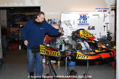 07/03/2010 : 1ère manche du Championnat du Sud 2010 à Lavelanet (photos Antoine Camblor) 2010 — karting