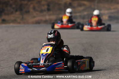 07/03/2010 : 1ère manche du Championnat du Sud 2010 à Lavelanet (photos Antoine Camblor) 2010 — karting