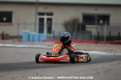 07/03/2010 : 1ère manche du Championnat du Sud 2010 à Lavelanet (photos Antoine Camblor) 2010 — karting