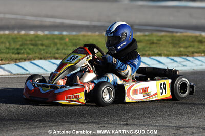 07/03/2010 : 1ère manche du Championnat du Sud 2010 à Lavelanet (photos Antoine Camblor) 2010 — karting