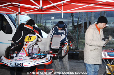07/03/2010 : 1ère manche du Championnat du Sud 2010 à Lavelanet (photos Antoine Camblor) 2010 — karting