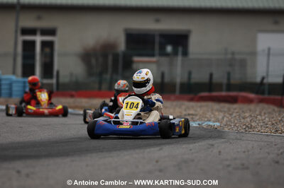 07/03/2010 : 1ère manche du Championnat du Sud 2010 à Lavelanet (photos Antoine Camblor) 2010 — karting
