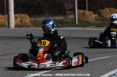 07/03/2010 : 1ère manche du Championnat du Sud 2010 à Lavelanet (photos Antoine Camblor) 2010 — karting