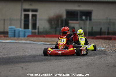 07/03/2010 : 1ère manche du Championnat du Sud 2010 à Lavelanet (photos Antoine Camblor) 2010 — karting