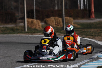 07/03/2010 : 1ère manche du Championnat du Sud 2010 à Lavelanet (photos Antoine Camblor) 2010 — karting