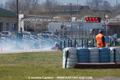 07/03/2010 : 1ère manche du Championnat du Sud 2010 à Lavelanet (photos Antoine Camblor) 2010 — karting