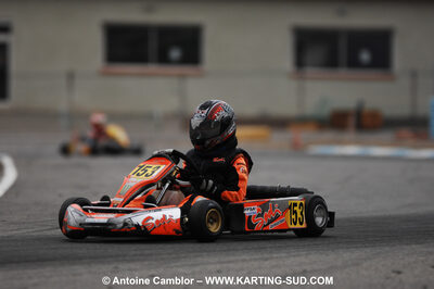 07/03/2010 : 1ère manche du Championnat du Sud 2010 à Lavelanet (photos Antoine Camblor) 2010 — karting
