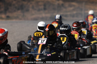 07/03/2010 : 1ère manche du Championnat du Sud 2010 à Lavelanet (photos Antoine Camblor) 2010 — karting