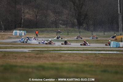 07/03/2010 : 1ère manche du Championnat du Sud 2010 à Lavelanet (photos Antoine Camblor) 2010 — karting