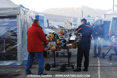 07/03/2010 : 1ère manche du Championnat du Sud 2010 à Lavelanet (photos Antoine Camblor) 2010 — karting