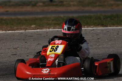 07/03/2010 : 1ère manche du Championnat du Sud 2010 à Lavelanet (photos Antoine Camblor) 2010 — karting