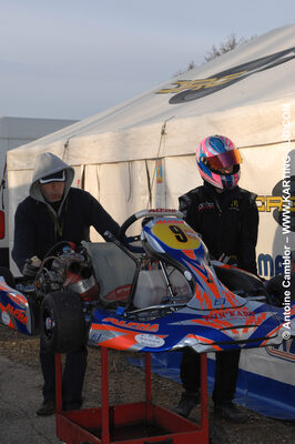 07/03/2010 : 1ère manche du Championnat du Sud 2010 à Lavelanet (photos Antoine Camblor) 2010 — karting